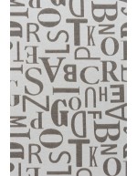 Koristetyynynpäällinen Aakkoset, 2kpl setti (3 väriä)